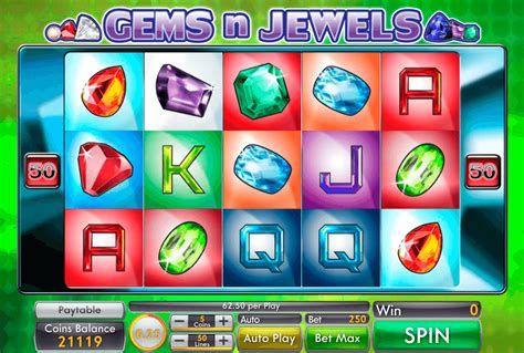 Игровой автомат Gems n Jewels  играть бесплатно